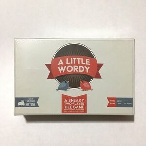A Little Wordy Exploding Kittens Tile‎ Word Game NEW